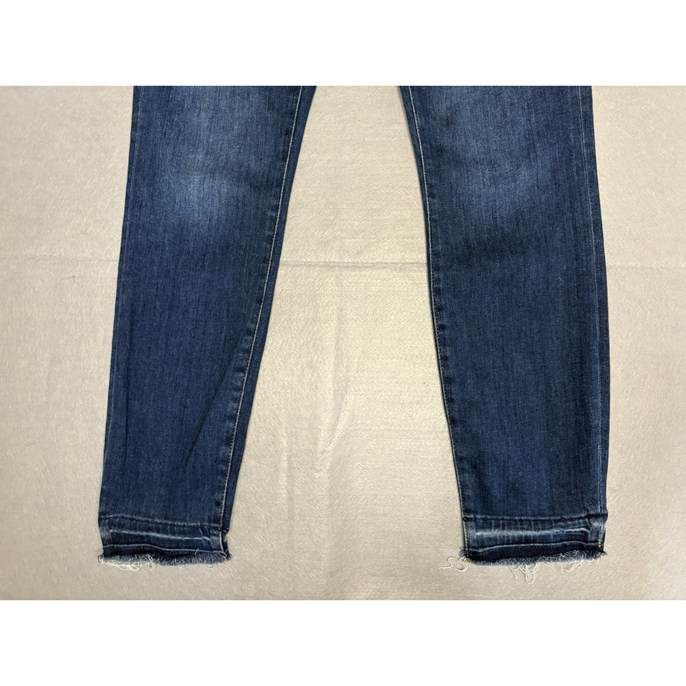 VINEYARD VINES Jamie Jeans Skinny Released Hem-Size 29 Dark Wash - Picture 3 of 11